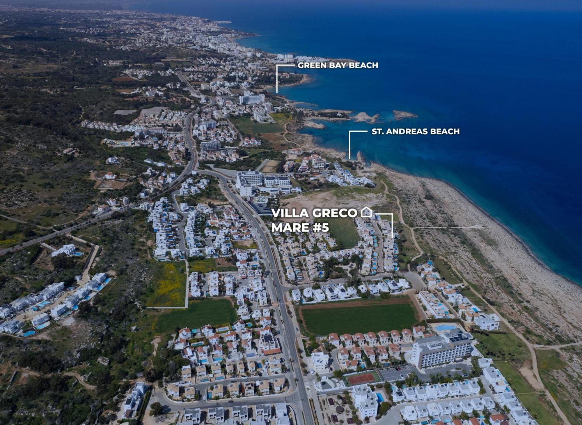 Villa Greco Mare #5 Protaras Exterior foto